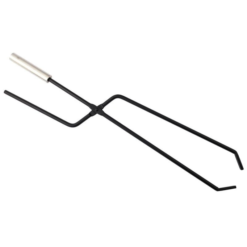 Fireplace Set 5pcs Black Stainless
